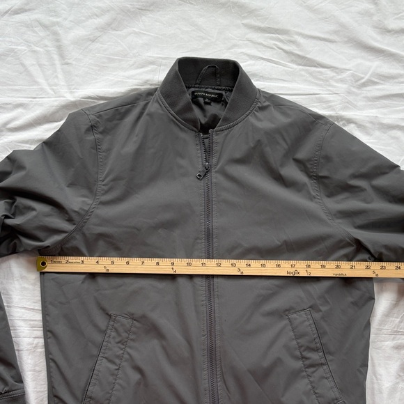 Banana Republic Charcoal Bomber Jacket Men’s Medium - Picture 8 of 10